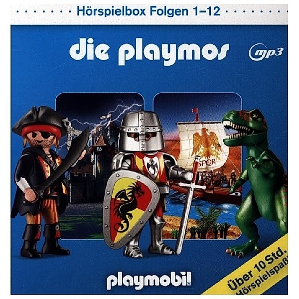 Die Playmos - Hörspielbox.Tl.1-12,1 Audio-CD, MP3, Die Playmos