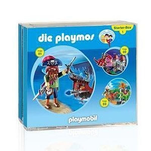 Die Playmos.Starter-Box.1,3 Audio-CD, Simon X Rost, Florian Fickel