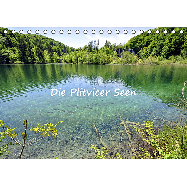 Die Plitvicer Seen (Tischkalender 2019 DIN A5 quer), GUGIGEI