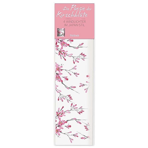 Die Poesie der Kirschblüte - 4 Windlichter im Japan-Stil, Pattloch Verlag