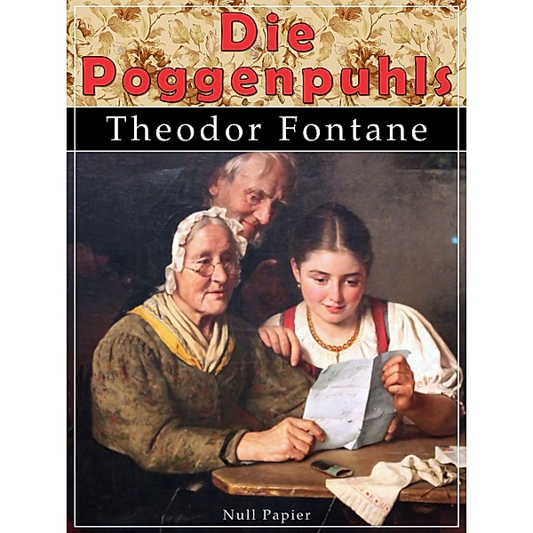 Die Poggenpuhls / Klassiker bei Null Papier, Theodor Fontane