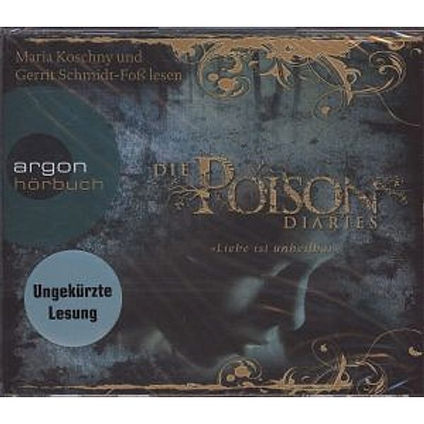Die Poison Diaries - Liebe ist unheilbar, 4 Audio-CDs, Maryrose Wood