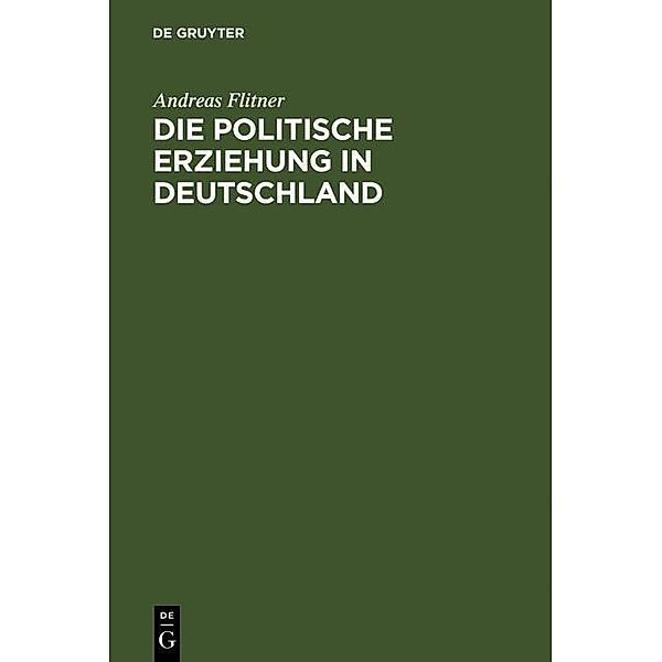 Die politische Erziehung in Deutschland, Andreas Flitner