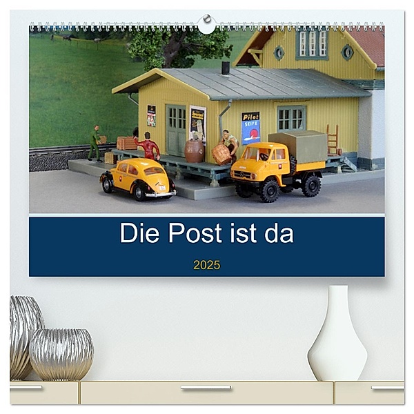 Die Post ist da (hochwertiger Premium Wandkalender 2025 DIN A2 quer), Kunstdruck in Hochglanz, Calvendo, Klaus-Peter Huschka