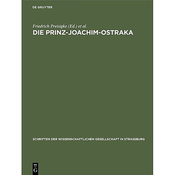 Die Prinz-Joachim-Ostraka