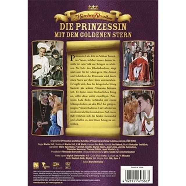 Die Prinzessin mit dem goldenen Stern DVD | Weltbild.de