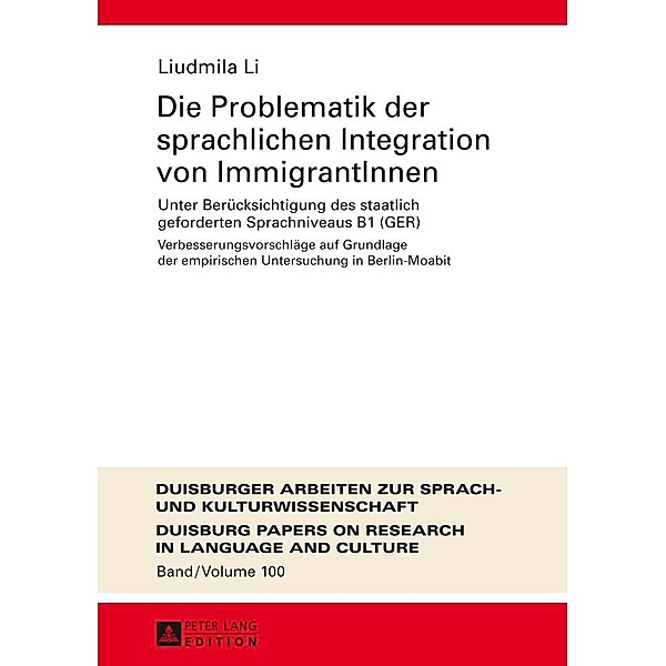 Die Problematik der sprachlichen Integration von ImmigrantInnen, Li Liudmila Li