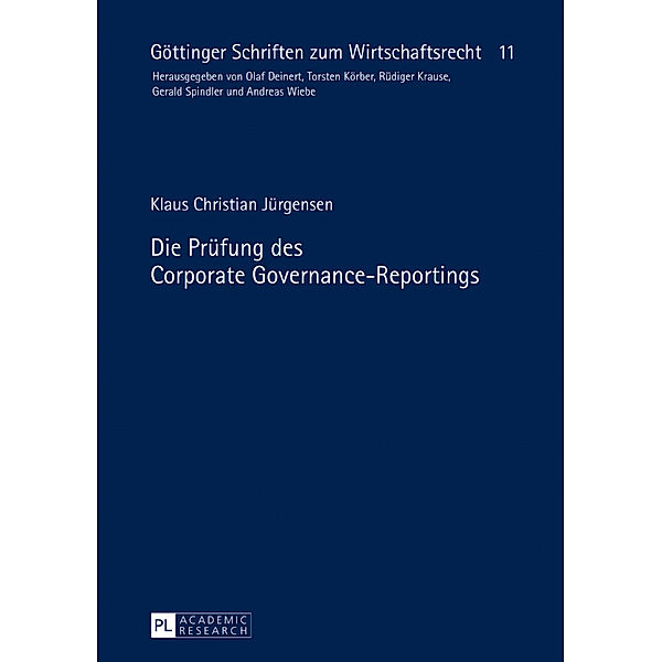 Die Prüfung des Corporate Governance-Reportings, Klaus Christian Jürgensen