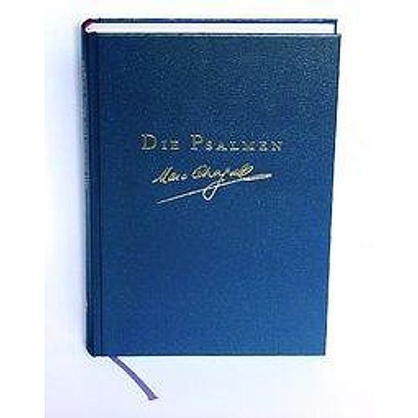 Die Psalmen, Großdruck, mit Bildern von Marc Chagall, Bibliophile Ausgabe