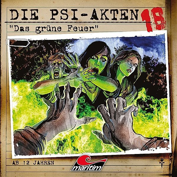 Die PSI-Akten - Das grüne Feuer,1 Audio-CD, Die Psi-Akten