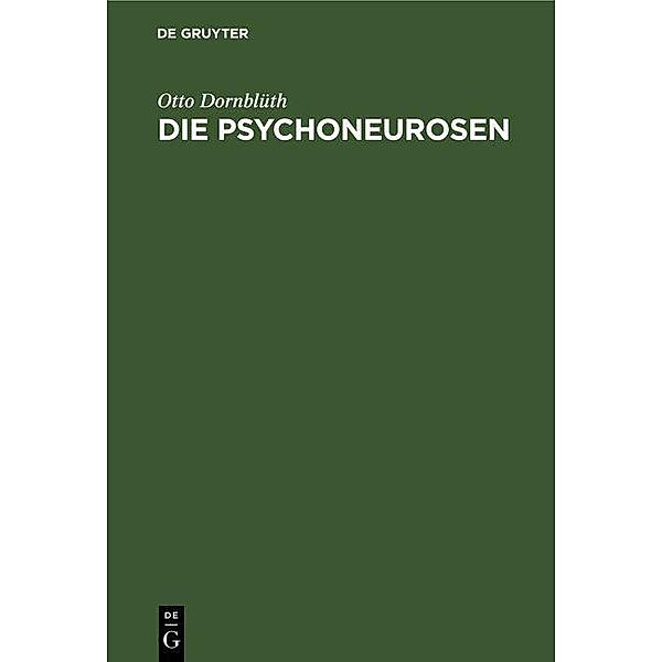 Die Psychoneurosen, Otto Dornblüth