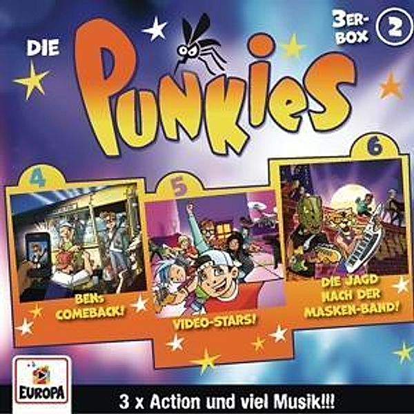 Die Punkies - 3er Box, 3 Audio-CD, Die Punkies