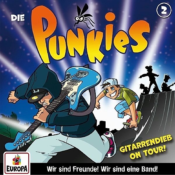 Die Punkies - Gitarrendieb on tour!,1 Audio-CD, Die Punkies