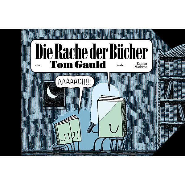 Die Rache der Bücher, Tom Gauld