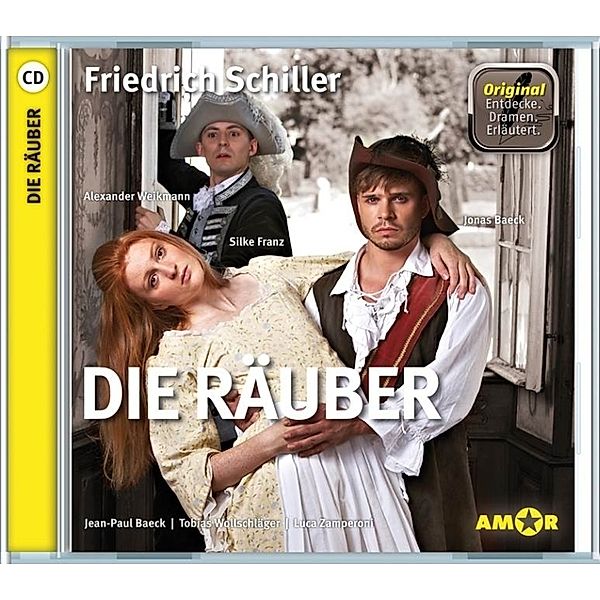 Die Räuber,1 Audio-CD, Friedrich Schiller