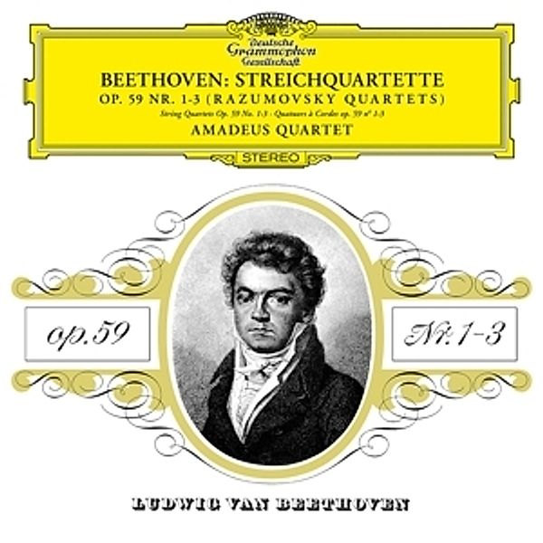 Die Rasumovsky-Quartette,Op.59 1-3 (Vinyl), Amadeus-Quartett