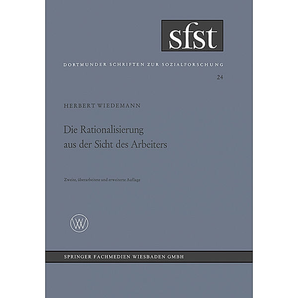 Die Rationalisierung aus der Sicht des Arbeiters, Herbert Wiedemann