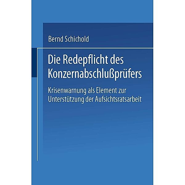 Die Redepflicht des Konzernabschlußprüfers