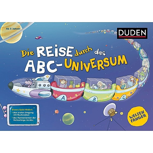 Duden / Bibliographisches Institut, Duden Die Reise durch das ABC-Universum (Kinderspiel)
