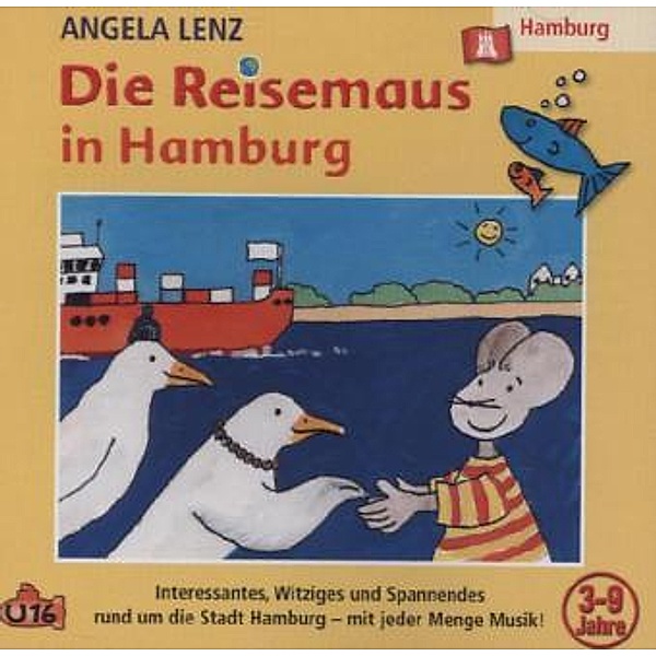 Die Reisemaus In Hamburg,1 Audio-CD, Angela Lenz