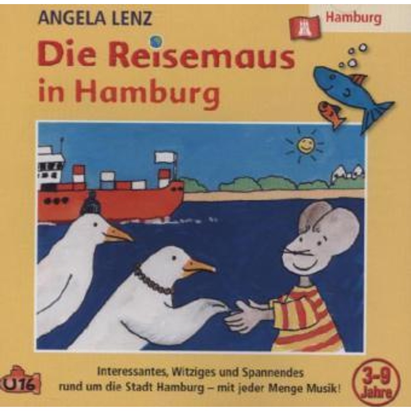 Die Reisemaus In Hamburg,1 Audio-Cd - Angela Lenz (Hörbuch) - Kinder- und Jugendbücher