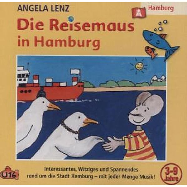 Die Reisemaus In Hamburg,1 Audio-CD, Angela Lenz