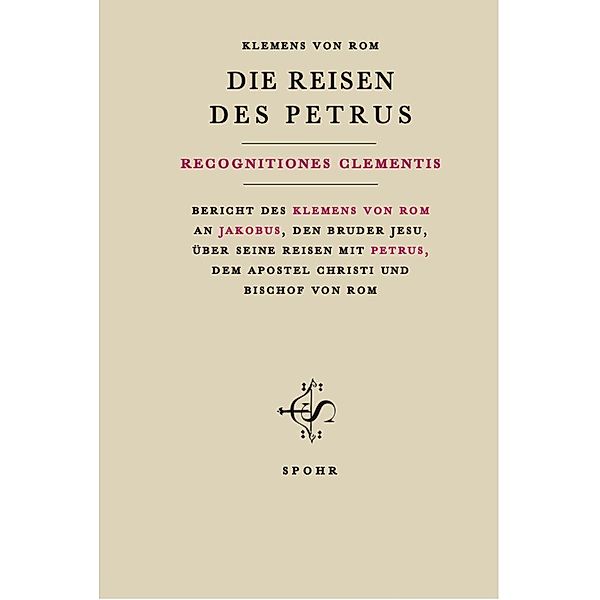 DIE REISEN DES PETRUS, Klemens von Rom