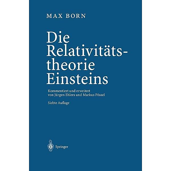 Die Relativitätstheorie Einsteins, Max Born