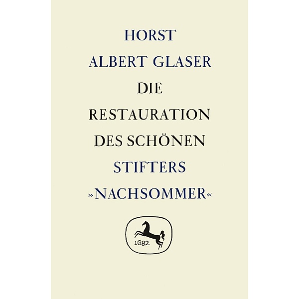 Die Restauration des Schönen, Horst Albert Glaser
