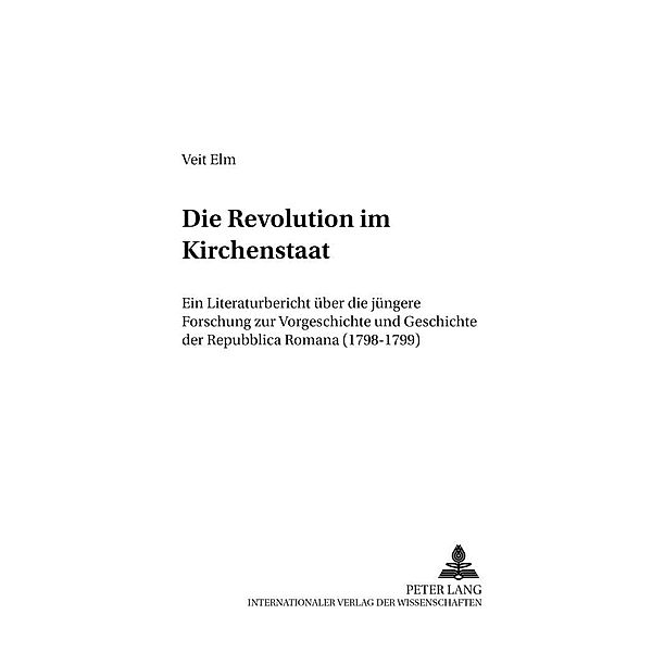 Die Revolution im Kirchenstaat, Veit Elm