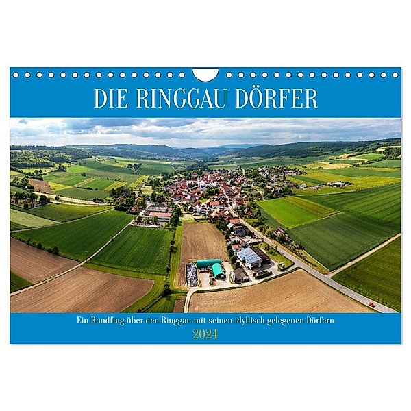Die Ringgau Dörfer (Wandkalender 2024 DIN A4 quer), CALVENDO Monatskalender, Roland Brack
