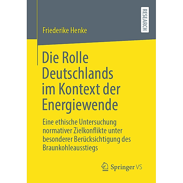 Die Rolle Deutschlands im Kontext der Energiewende, Friederike Henke