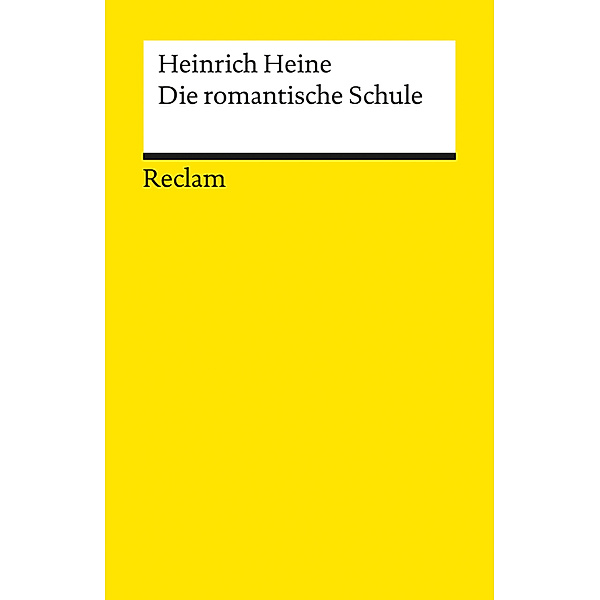 Die romantische Schule, Heinrich Heine