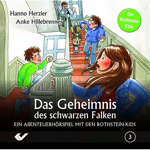 Die Rothstein-Kids, Das Geheimnis des schwarzen Falken,Audio-CD, Hanno Herzler, Anke Hillebrenner