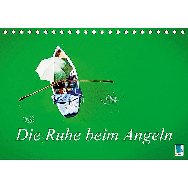 Die Ruhe beim Angeln (Tischkalender 2021 DIN A5 quer), Calvendo