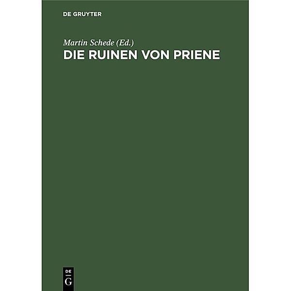 Die Ruinen von Priene