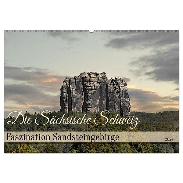 Die Sächsische Schweiz / Faszination Sandsteingebirge (Wandkalender 2024 DIN A2 quer), CALVENDO Monatskalender, Calvendo, Mario Koch Fotografie