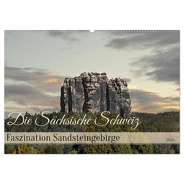 Die Sächsische Schweiz / Faszination Sandsteingebirge (Wandkalender 2025 DIN A2 quer), CALVENDO Monatskalender, Calvendo, Mario Koch Fotografie