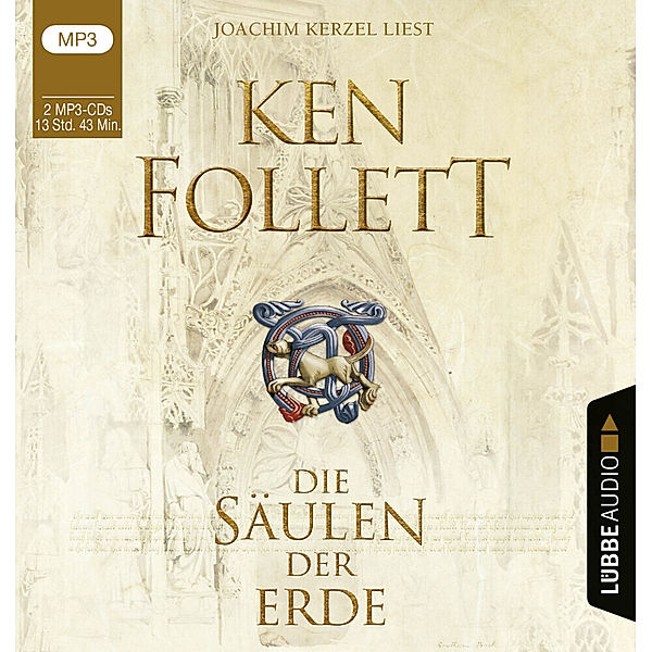 Die Säulen der Erde,2 Audio-CD, 2 MP3, Ken Follett