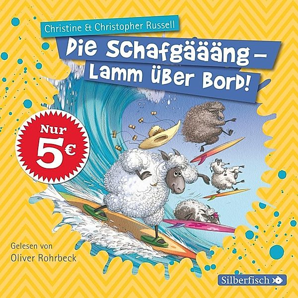 Die Schafgäääng Band 3: Lamm über Bord! (2 Audio-CDs), Christine Russell, Christopher Russell