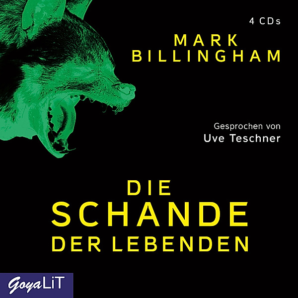 Die Schande der Lebenden,4 Audio-CDs, Mark Billingham