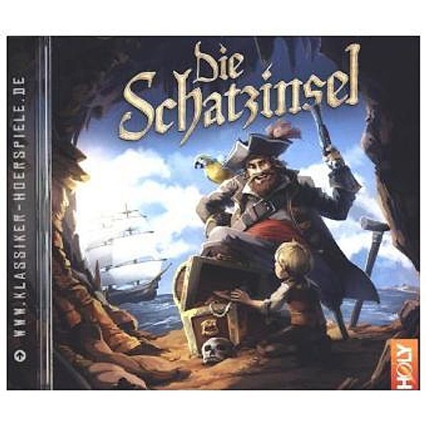 Die Schatzinsel, 1 Audio-CD, Carsten Steenbergen