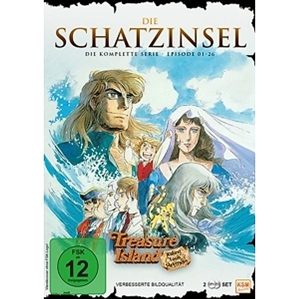 Die Schatzinsel - Complete Edition - 2 Disc DVD, N, A