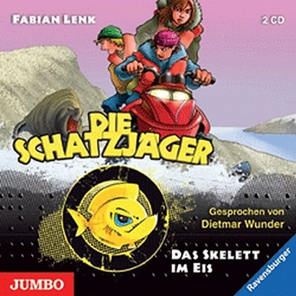 Die Schatzjäger - Das Skelett im Eis, 2 Audio-CDs, Fabian Lenk