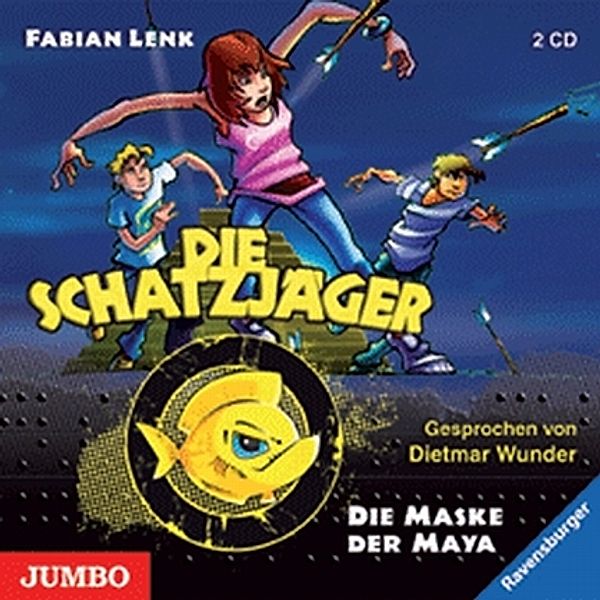 Die Schatzjäger - Die Maske der Maya, 2 Audio-CDs, Fabian Lenk