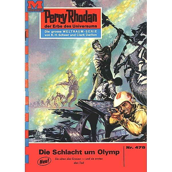 Die Schlacht um Olymp (Heftroman) / Perry Rhodan-Zyklus Die Cappins Bd.478, H. G. Ewers