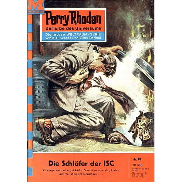 Die Schläfer der ISC (Heftroman) / Perry Rhodan-Zyklus Atlan und Arkon Bd.87, William Voltz