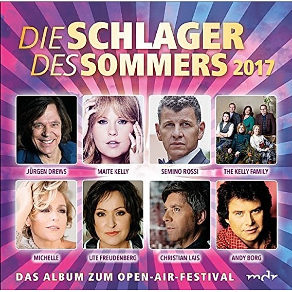 Die Schlager des Sommers 2017 (2 CDs), Various