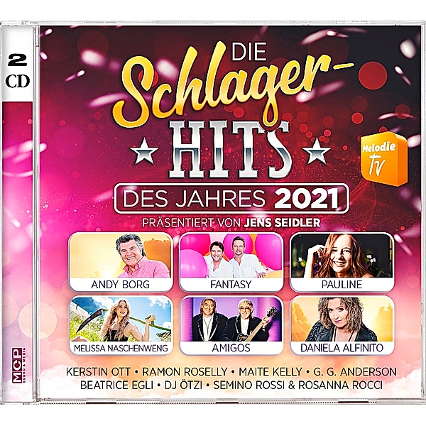 Die Schlager-Hits des Jahres 2021 - Präsentiert von Jens Seidler (2 CDs), Diverse Interpreten