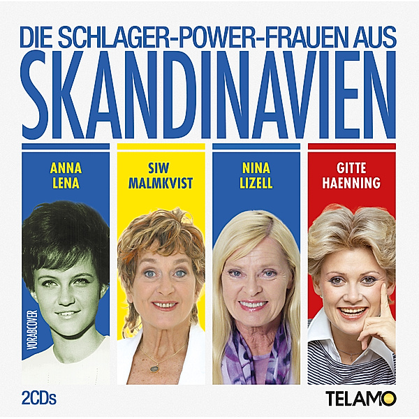 Die Schlager-Power-Frauen aus Skandinavien (2 CDs), Diverse Interpreten